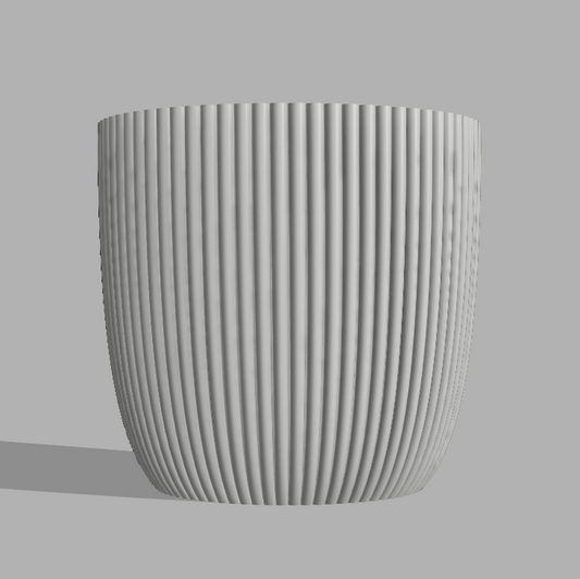 7" Round Pot w/ Base